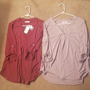 2 Lush brand tops